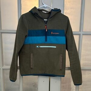 Cotopaxi Fleece Jacket - Olive and Teal